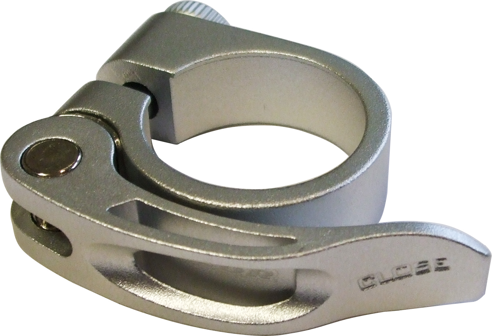 AQR26038S Acor Silver 31.8mm Alloy Q/R Seat Post Clamp