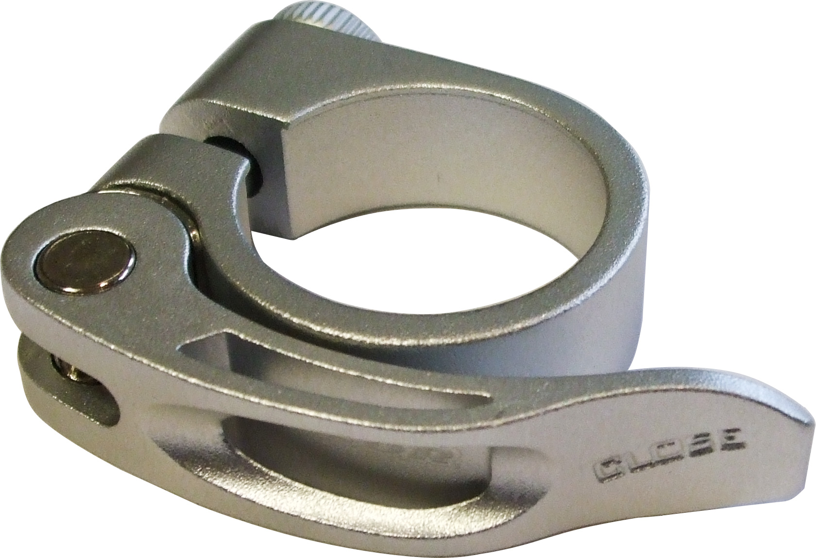 AQR26038S Acor Silver 31.8mm Alloy Q/R Seat Post Clamp