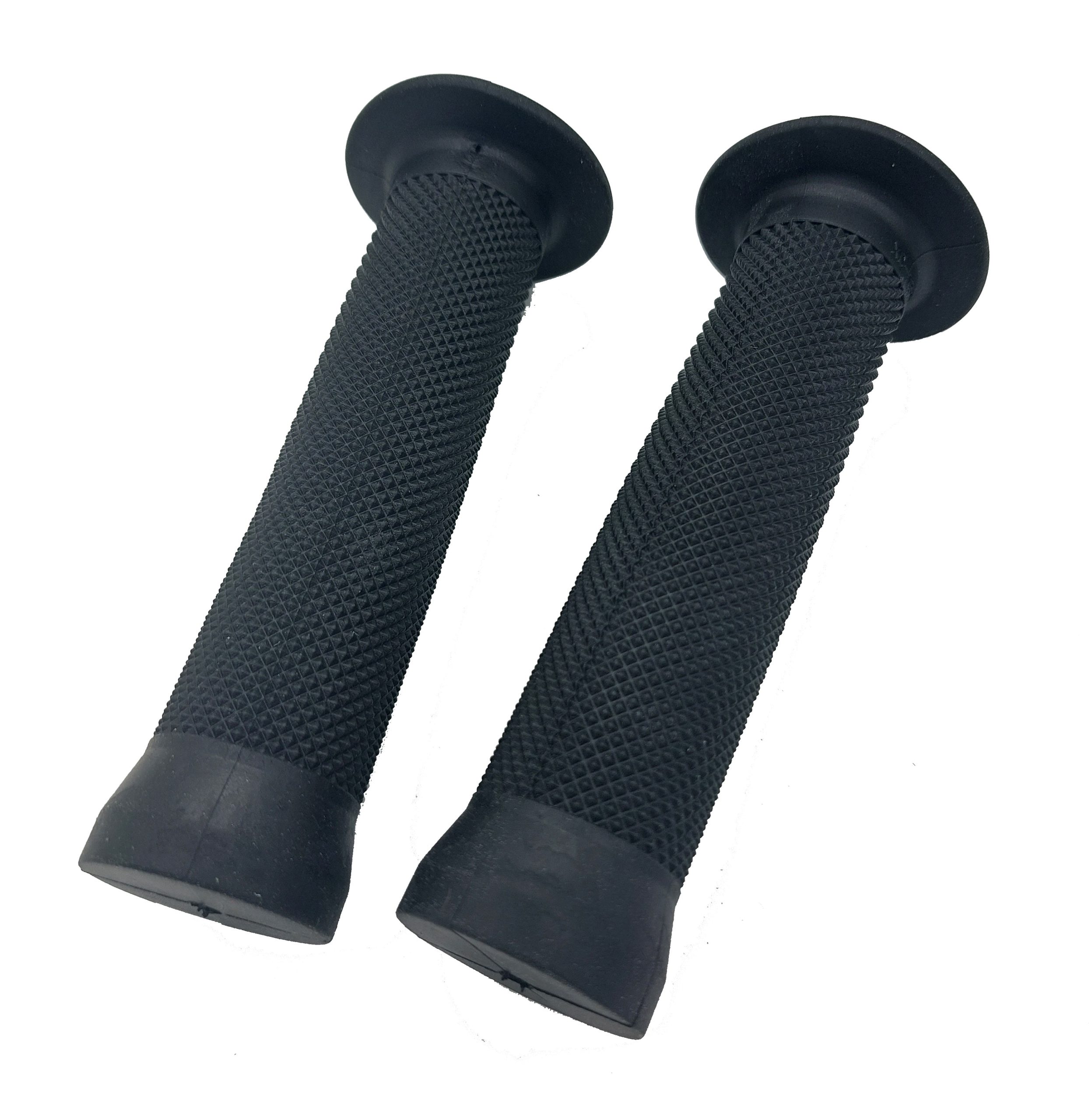 GTGP01 GTB Flanged Handlebar Grips: Black