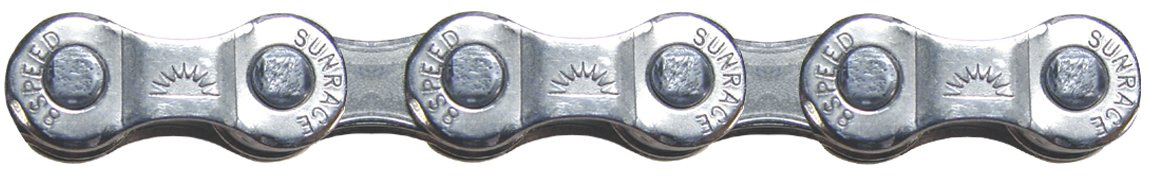 Sunrace 8-Speed Silver Chain