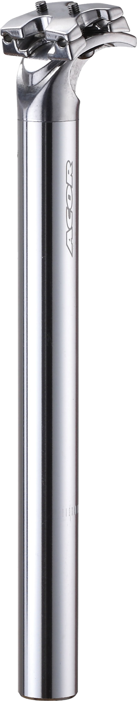 ASP21203 Acor 350 X 27.2mm Silver 2-Bolt Offset Alloy S/Post