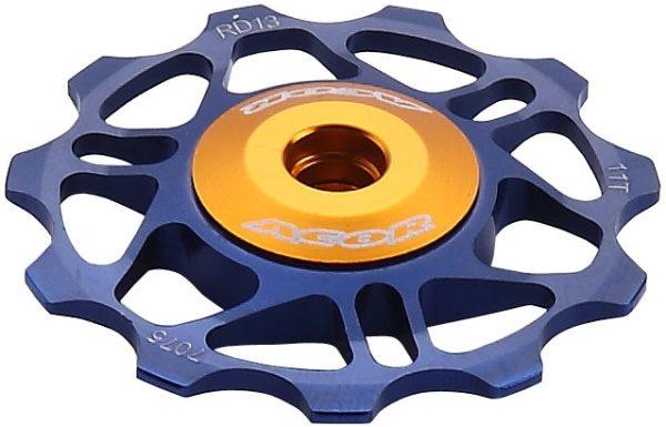 ARO21201B Acor Blue Super Light 11T Alloy Jockey Wheel