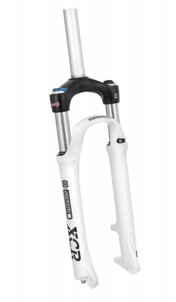 SR Suntour XCR 24" Suspension Fork 150mm Threaded White