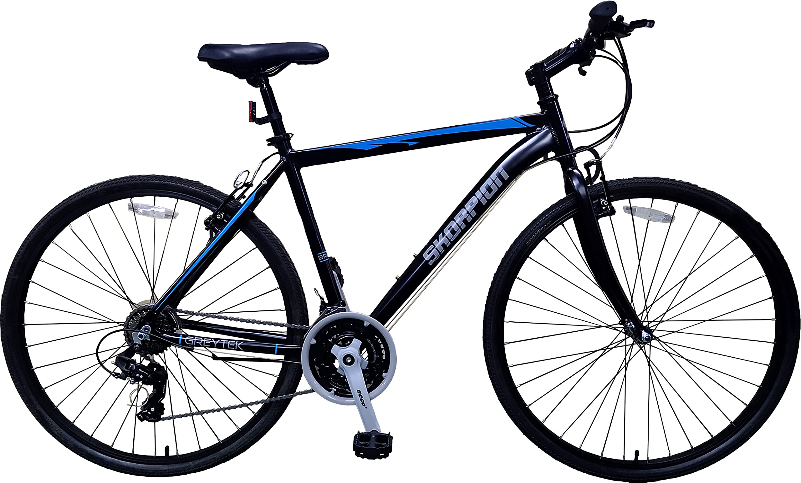 GTB751MZ Skorpion 700C X 51cm Black Large Bruno Gents Hybrid Bicycle