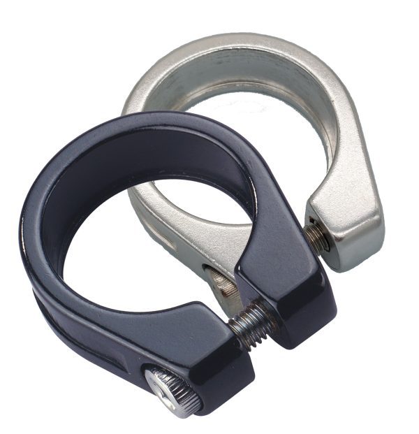 AQR23056Z Acor Black 28.6mm Forged Alloy Bolt Seat Clamp