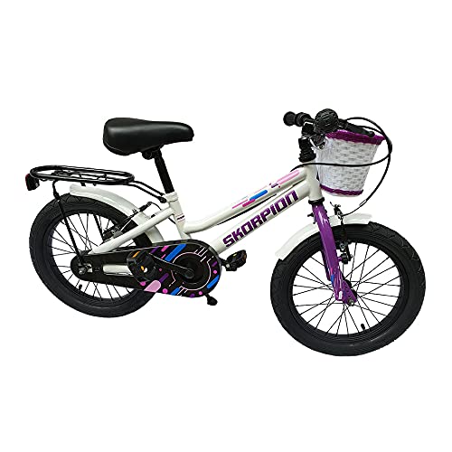 GTS16GPU Skorpion 16" Moonlight GiRLS Bicycle : Purple/White