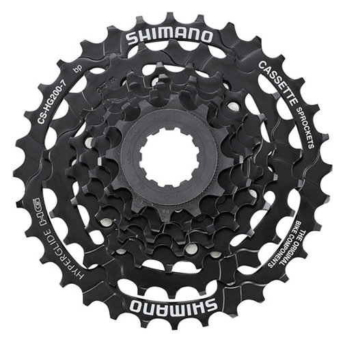 Shimano 7 Speed HG200-7 12-32T Cassette