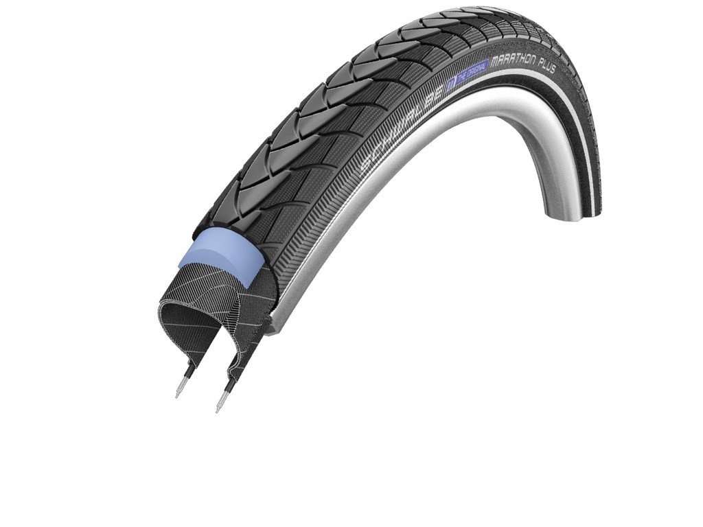 Schwalbe Marathon Plus Flat-Less Tyre 26" X 1.5/8 650x40A Reflex Wired (ETRTO 42-590)