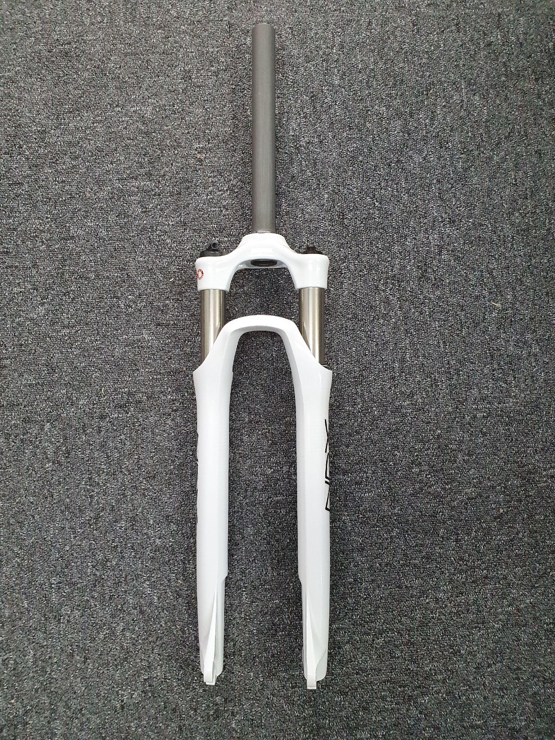 SR Suntour NRX-D-DS-RL-Coil 700C TS White Suspension Fork