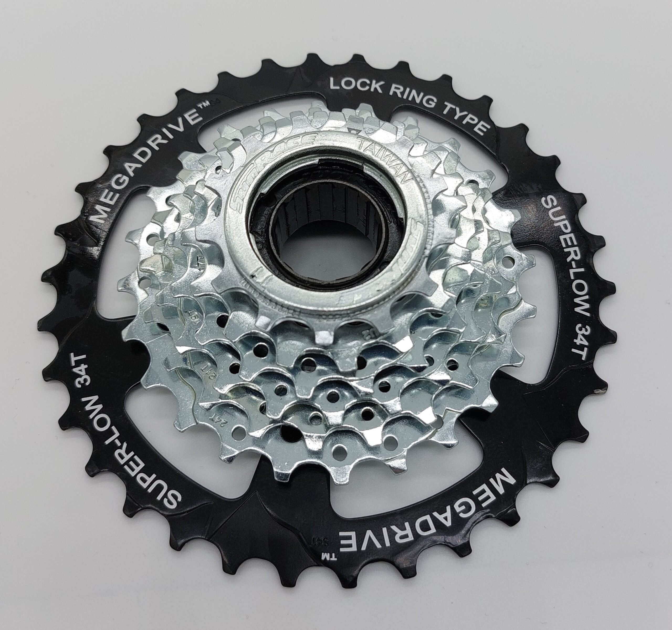 Multiple Freewheel: 7 Speed 13-34T Zinc