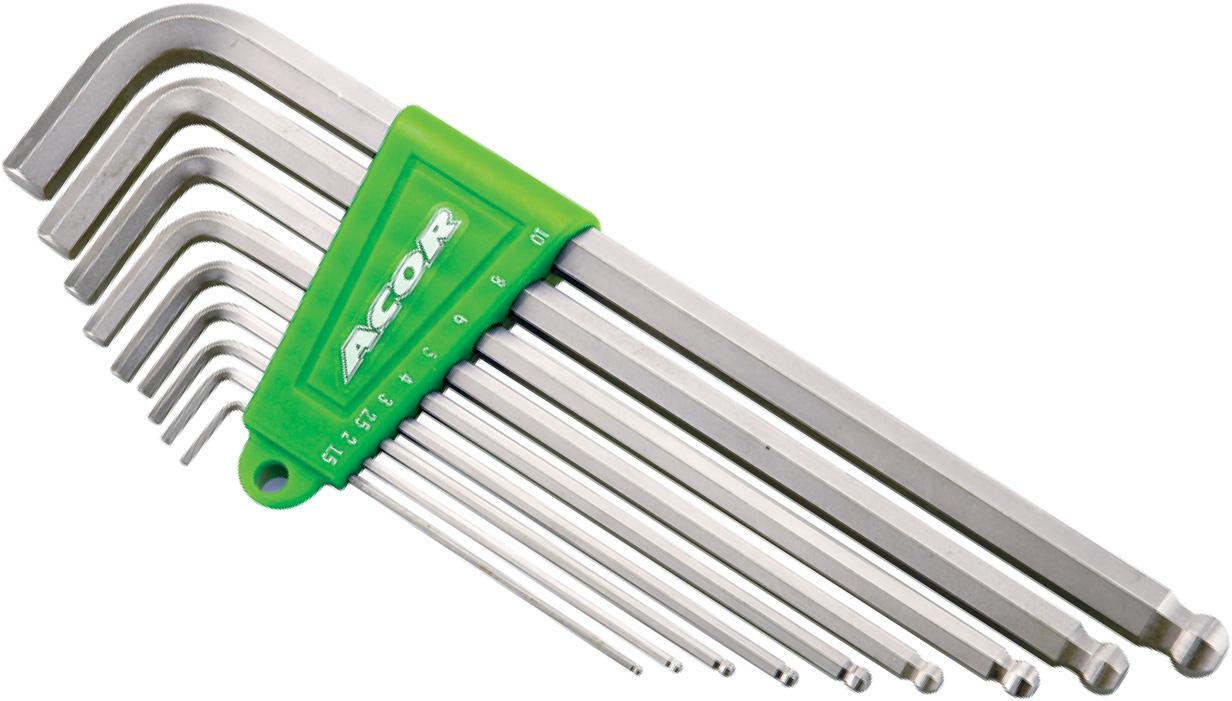 ATL2621G Acor 9-Piece L-Type Allen Key Set
