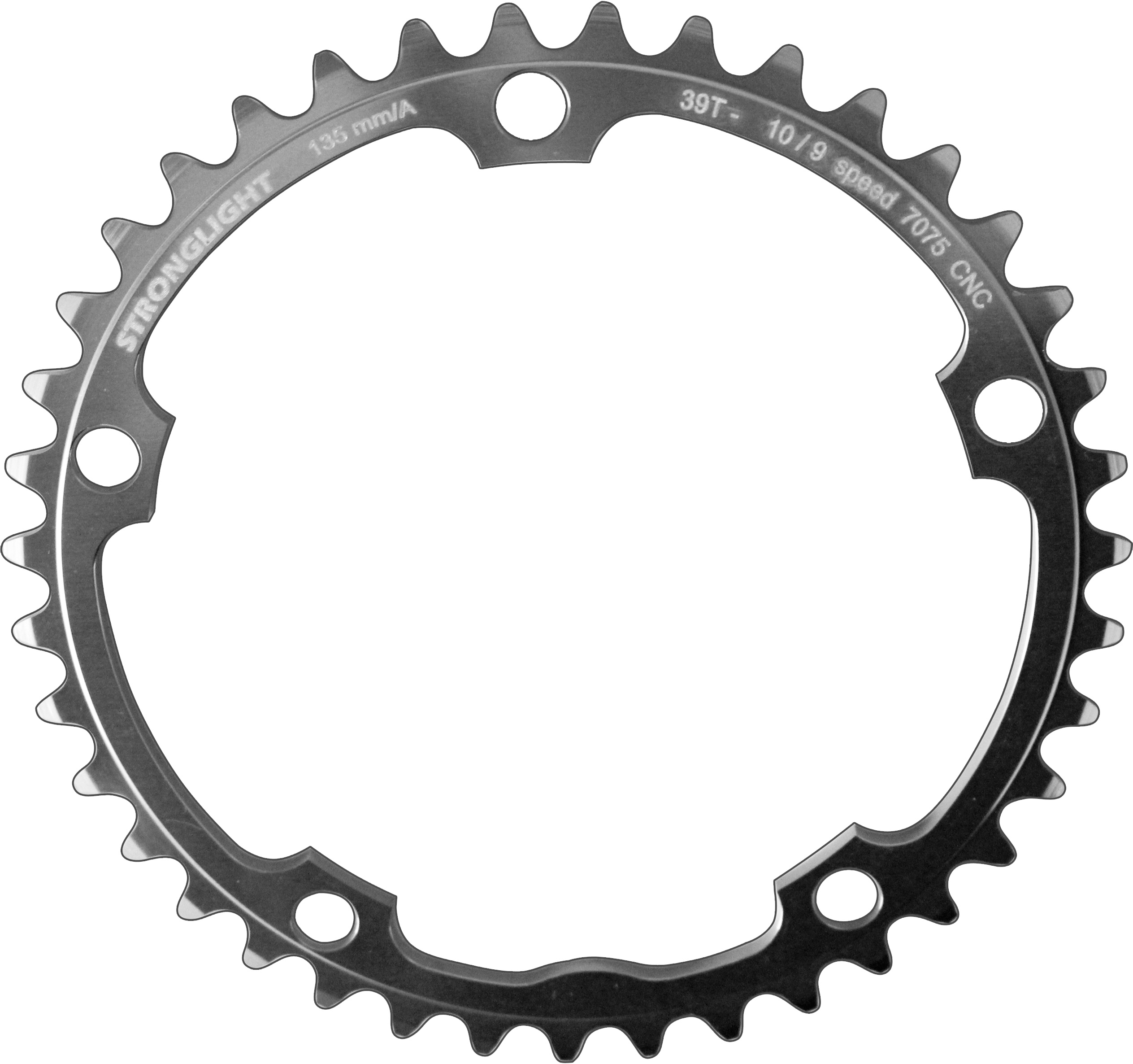 RZA135S51 Stronglight 51T 5-Arm/135mm Chainring