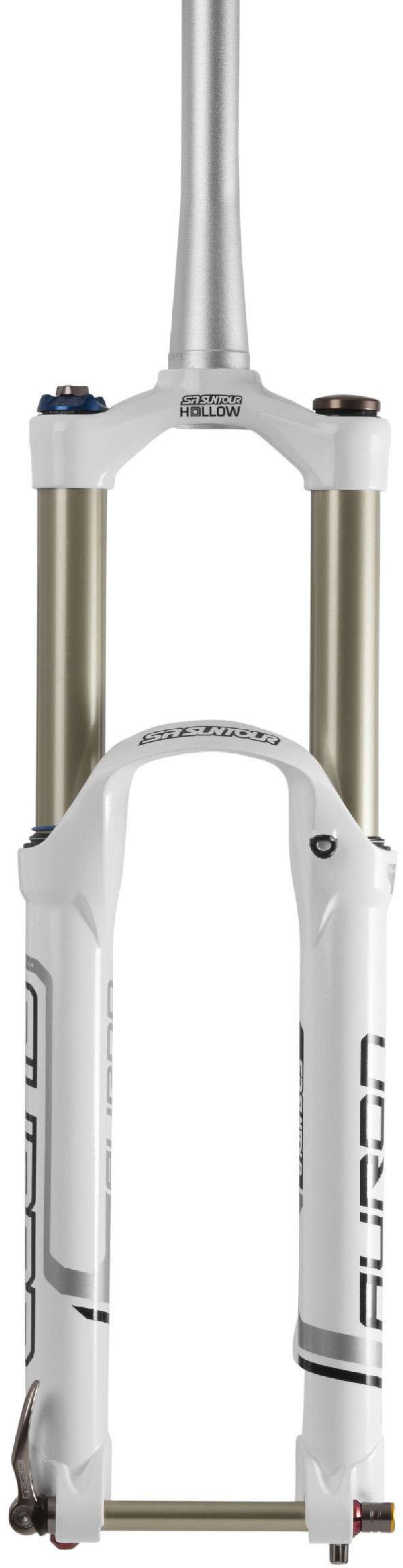 SR Suntour Auron TA-RC2 15QLC2 27.5" Suspension Fork White