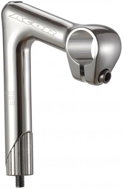 ASM213031S Acor 100mm Silver 1" Alloy Road Quill Stem