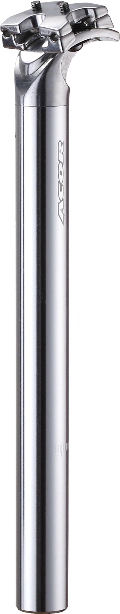ASP21203 Acor 350 X 27.2mm Silver 2-Bolt Offset Alloy S/Post