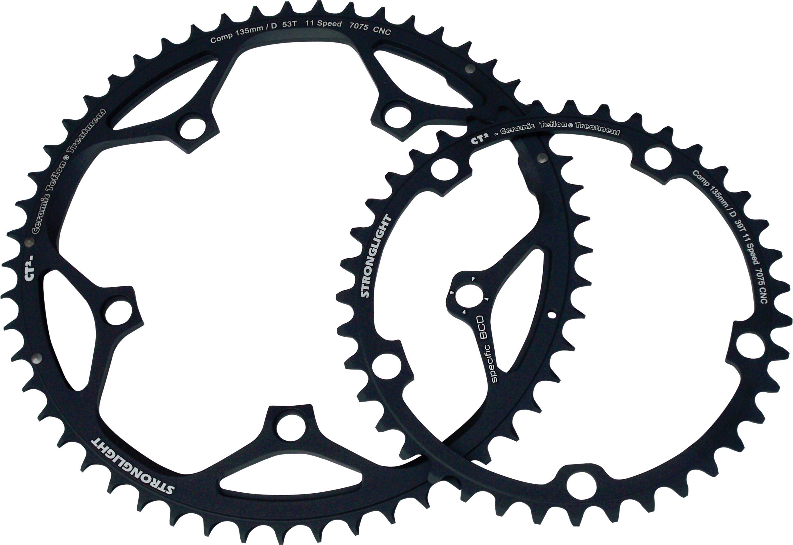 CTD13549 Stronglight 49T CT2 5-Arm/135mm Chainring