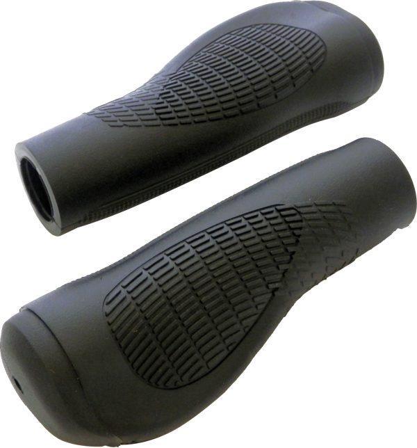 ASG2906Z Acor Black Ergonomic Kraton/Gel Grips