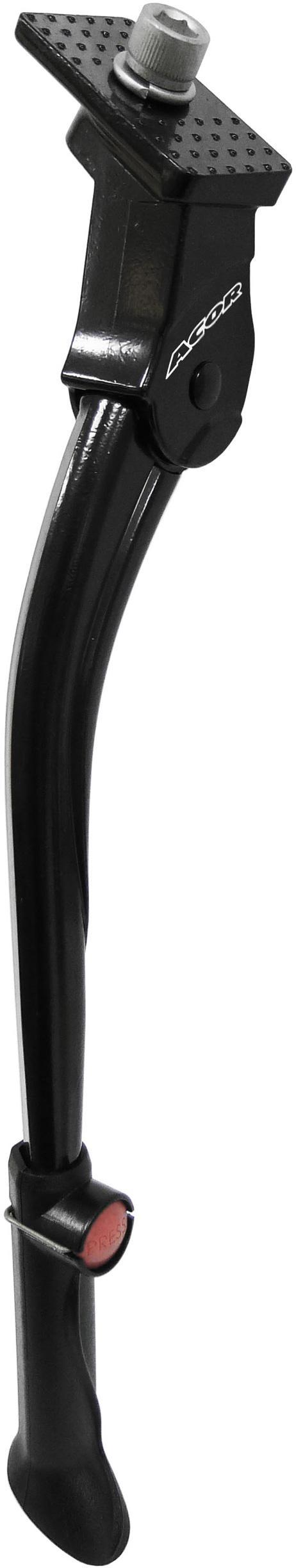 AKS21410Z Acor Centre Fitting Black Alloy Kick Stand