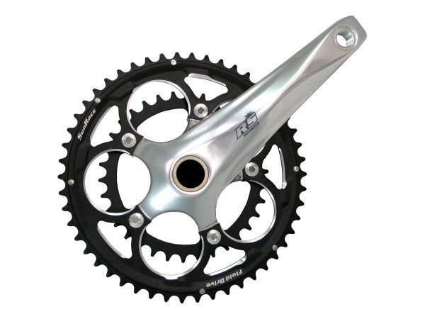 Sunrace FCRS6 Chainset With Bracket: 10 Speed 50/34t