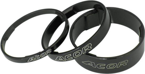 ASM271058 Acor 5mm Black 1.1/8" Alloy Spacers (Bag Of 10)