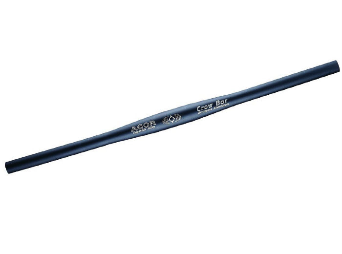 AHB802Z Acor 25.4 X 600mm Black Alloy MTB Flat Handlebars