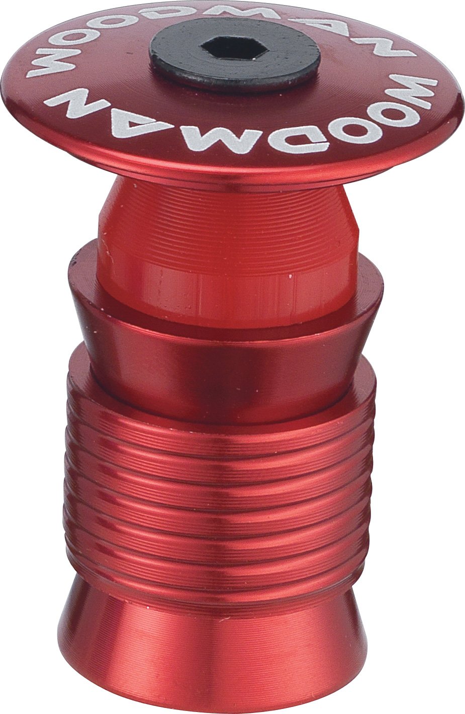 Woodman Capsule PH 1.1/8" Re-useable Ahead Plug Aqua Red