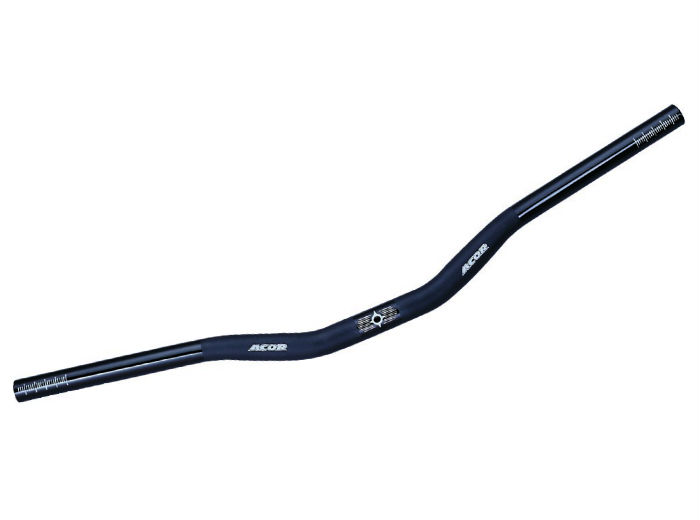 AHB2201Z Acor 25.4 X 680mm Black Alloy MTB LO-Rise Handlebar