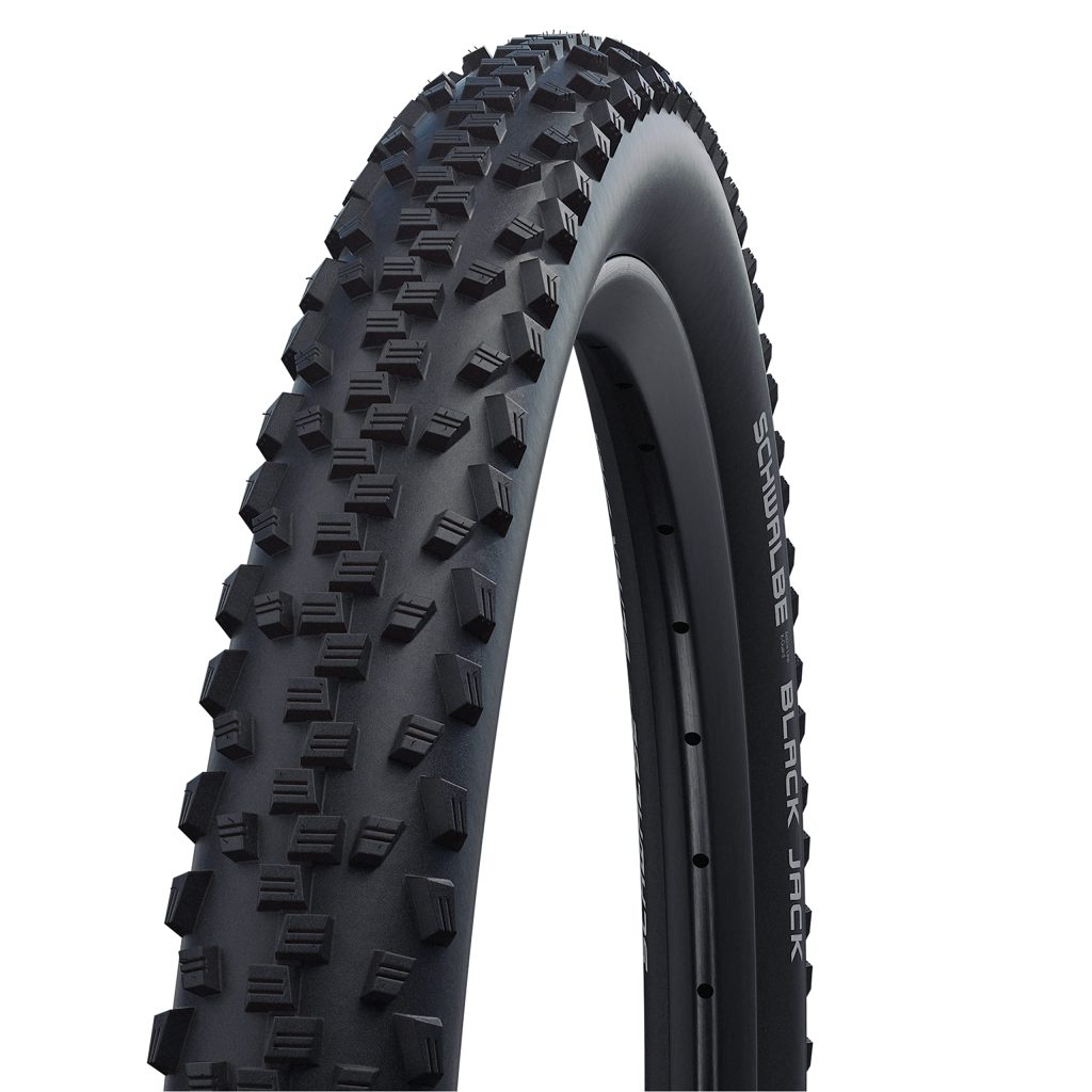 Schwalbe Black Jack Tyre 18" X 1.90 Black Wired