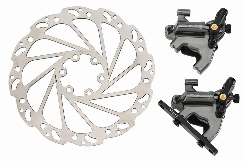 ACOR Semi-Hydraulic Flat Mount Disc Brake Complete Set (juin Tech)