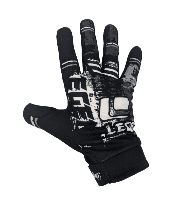 Legend Full Finger Winter Gloves - XXL - Blk/Wht