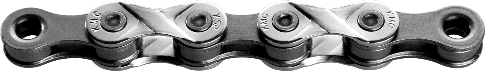 KMC X8 Silver/Grey, Workshop Pack (25), Links x 116