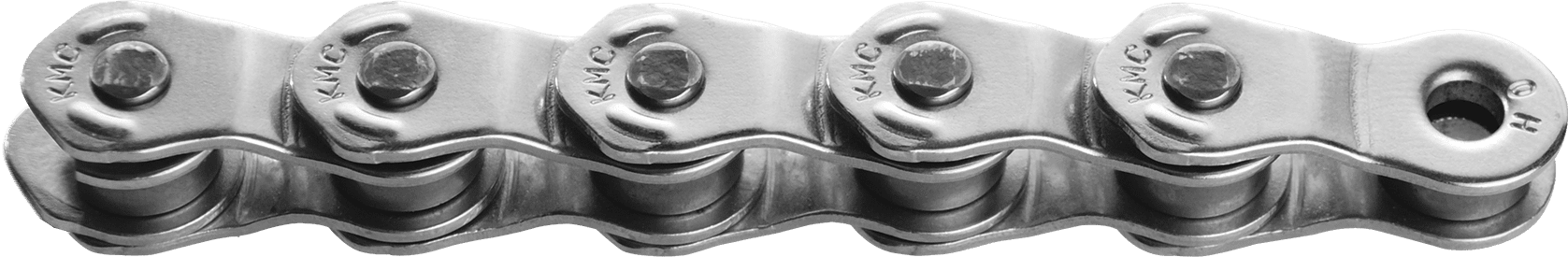 KMC HL1 Wide Half Link Silver Chain, Links x 100