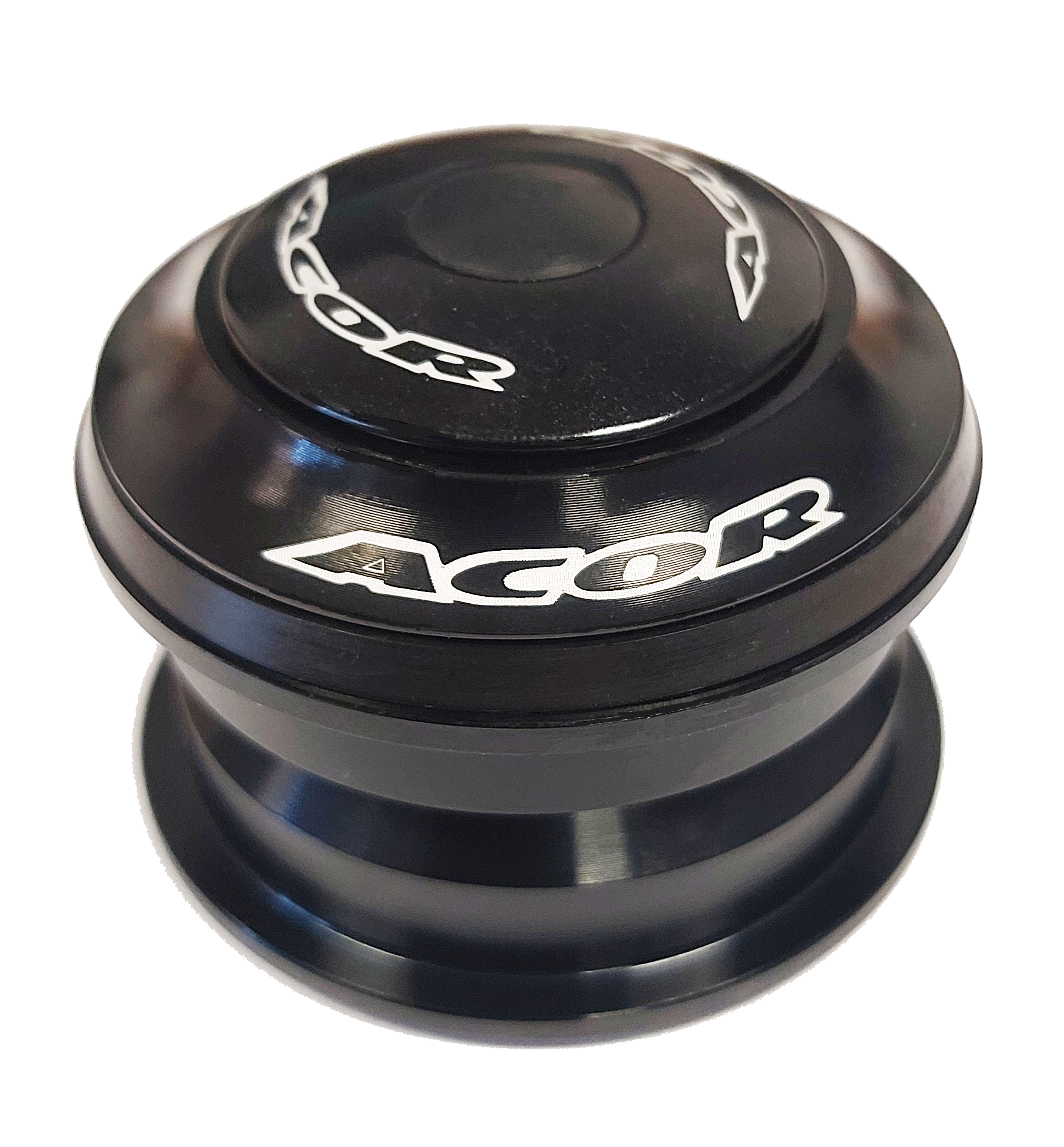 Acor 1.1/8" Alloy Semi-Integrated Headset : Black