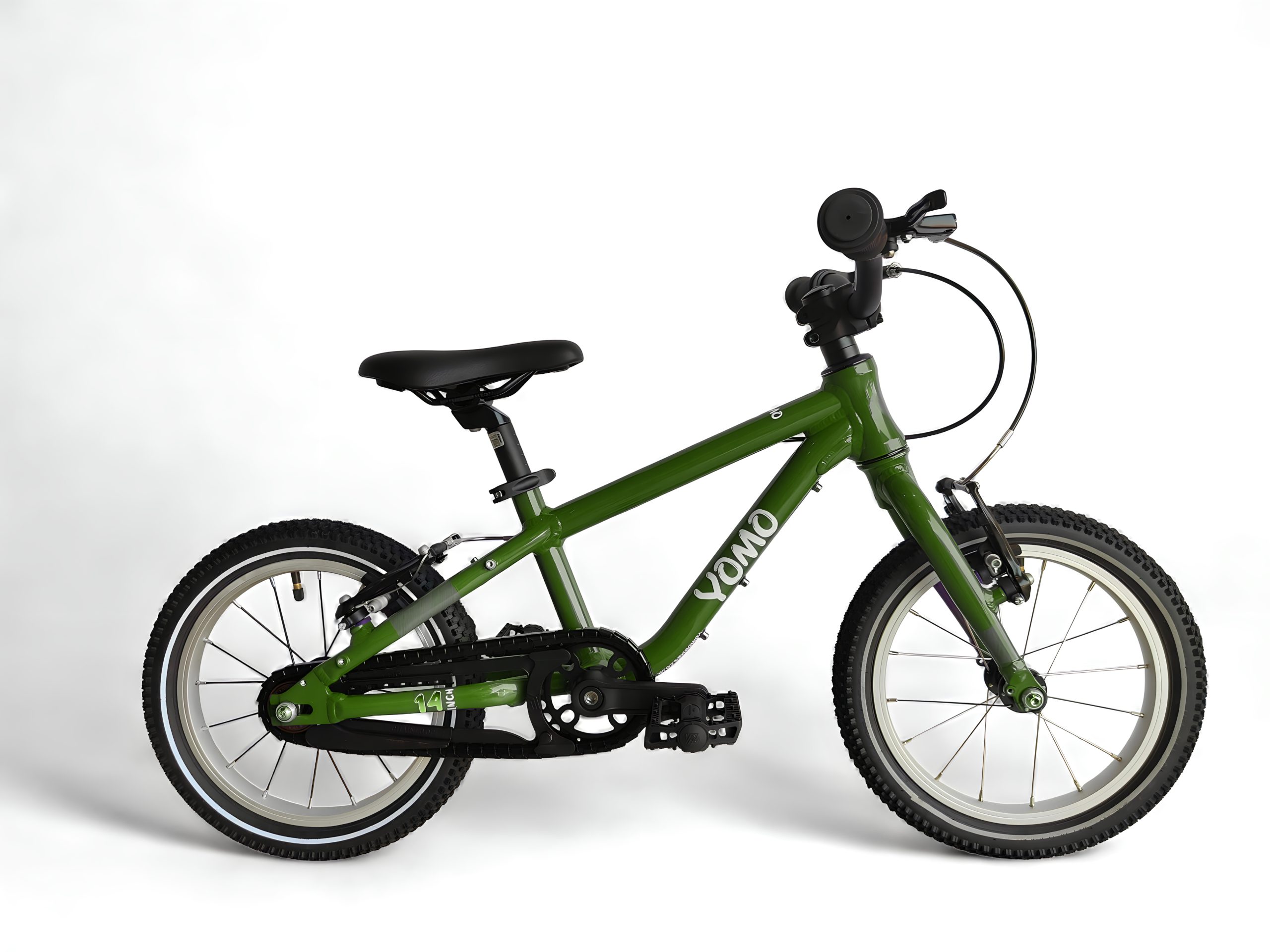 YOMO 14" Wheel Alloy Kids Bike : Green