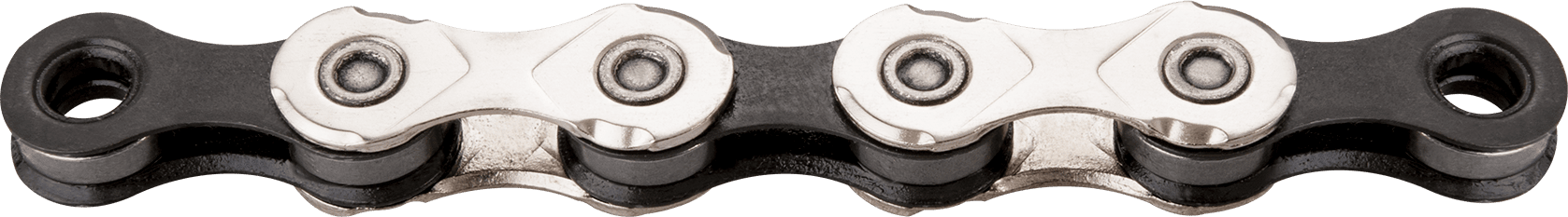 KMC X11 Silver/Black Chain, Links x 114