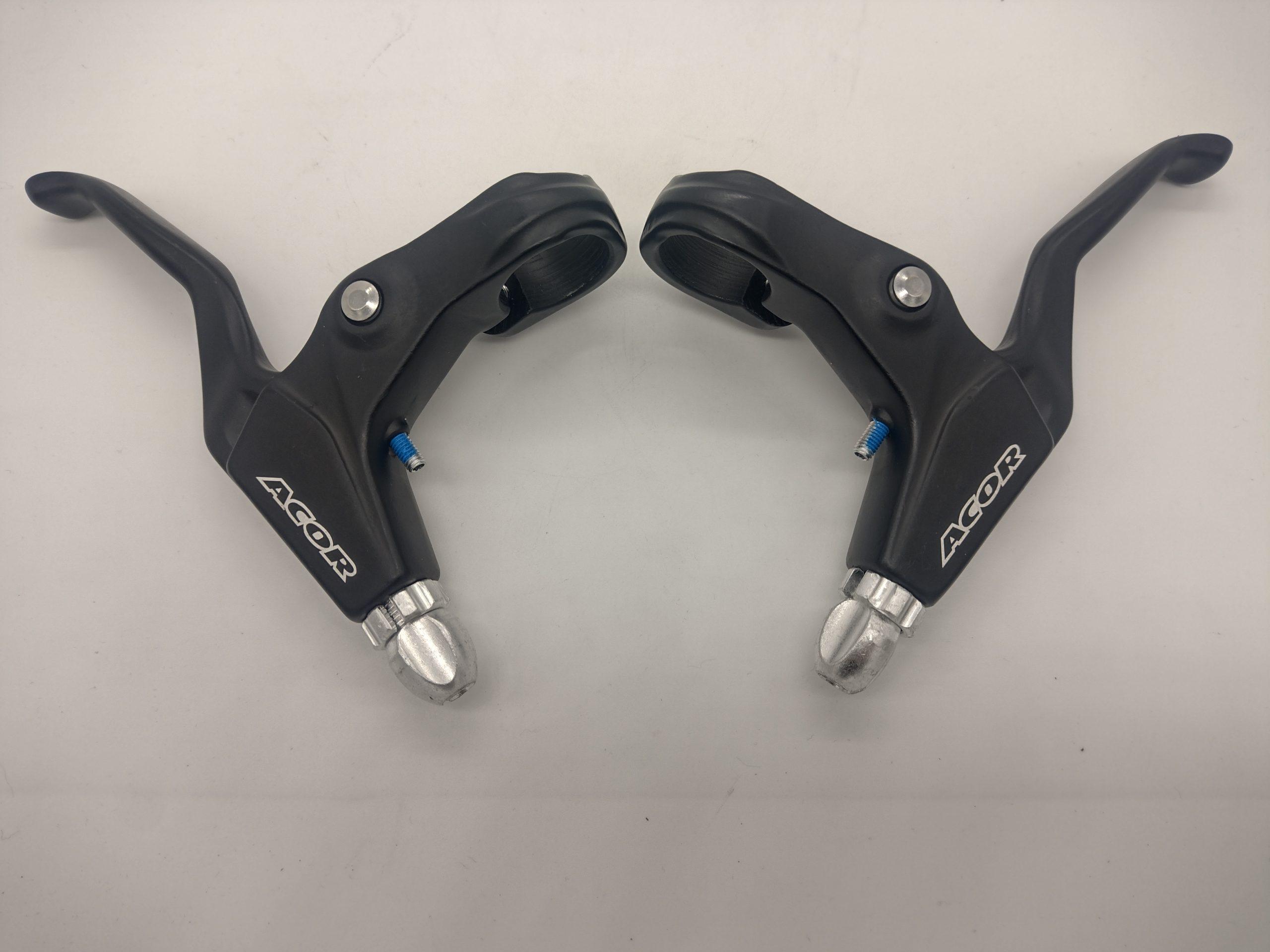 Acor Black 2 Finger BMX Brake Lever Set