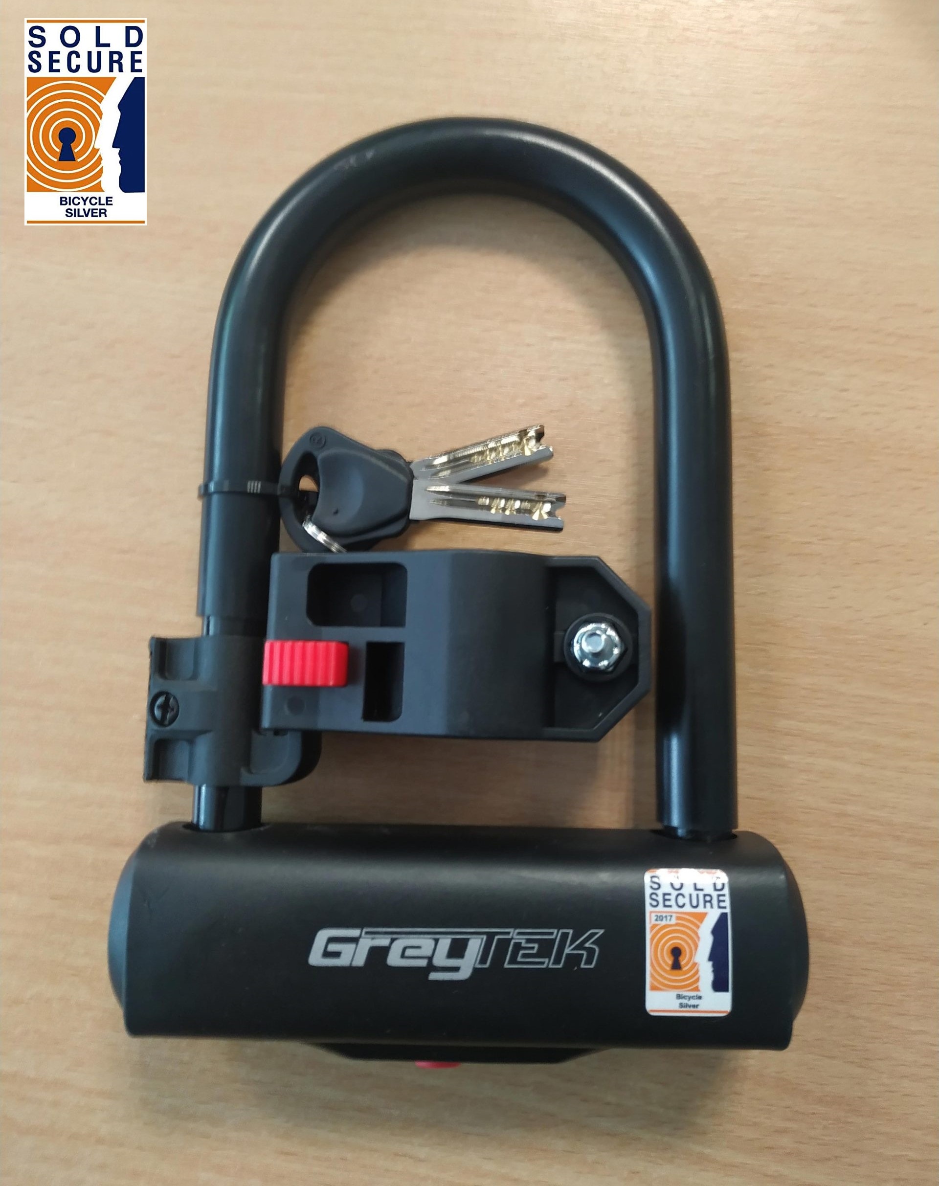 Greytek 14mm D-Lock 80 x 143mm with Bracket
