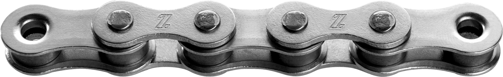KMC Z1 Wide Single Speed Silver Chain, Links x 112