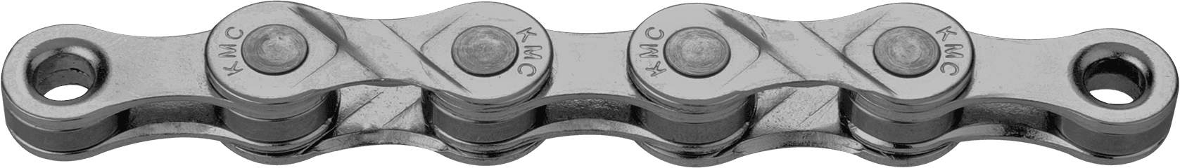 KMC e8 EPT Silver Chain, Links x 122