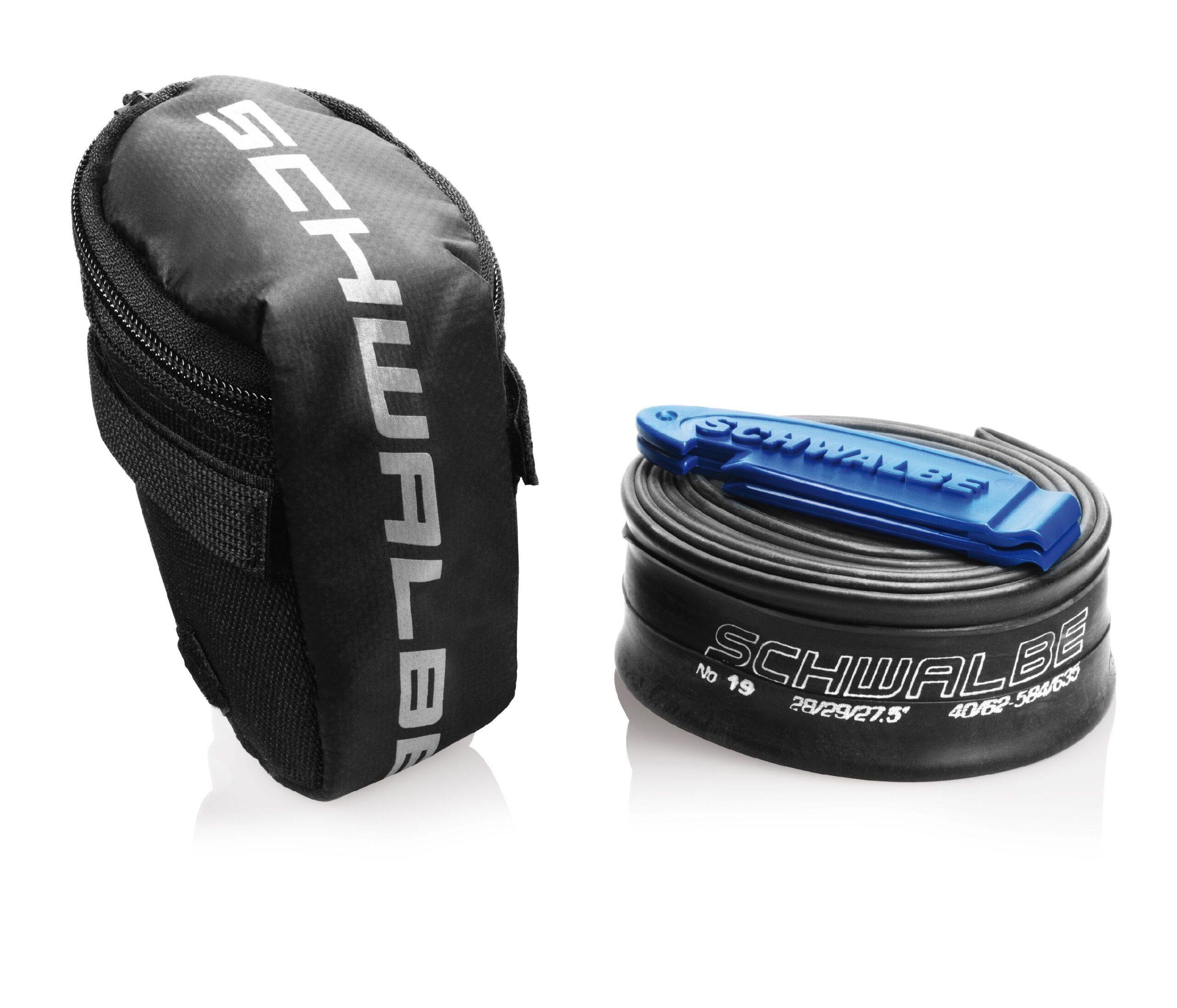 Schwalbe Saddle Bag With Tube And Tyre Levers 28" SV17