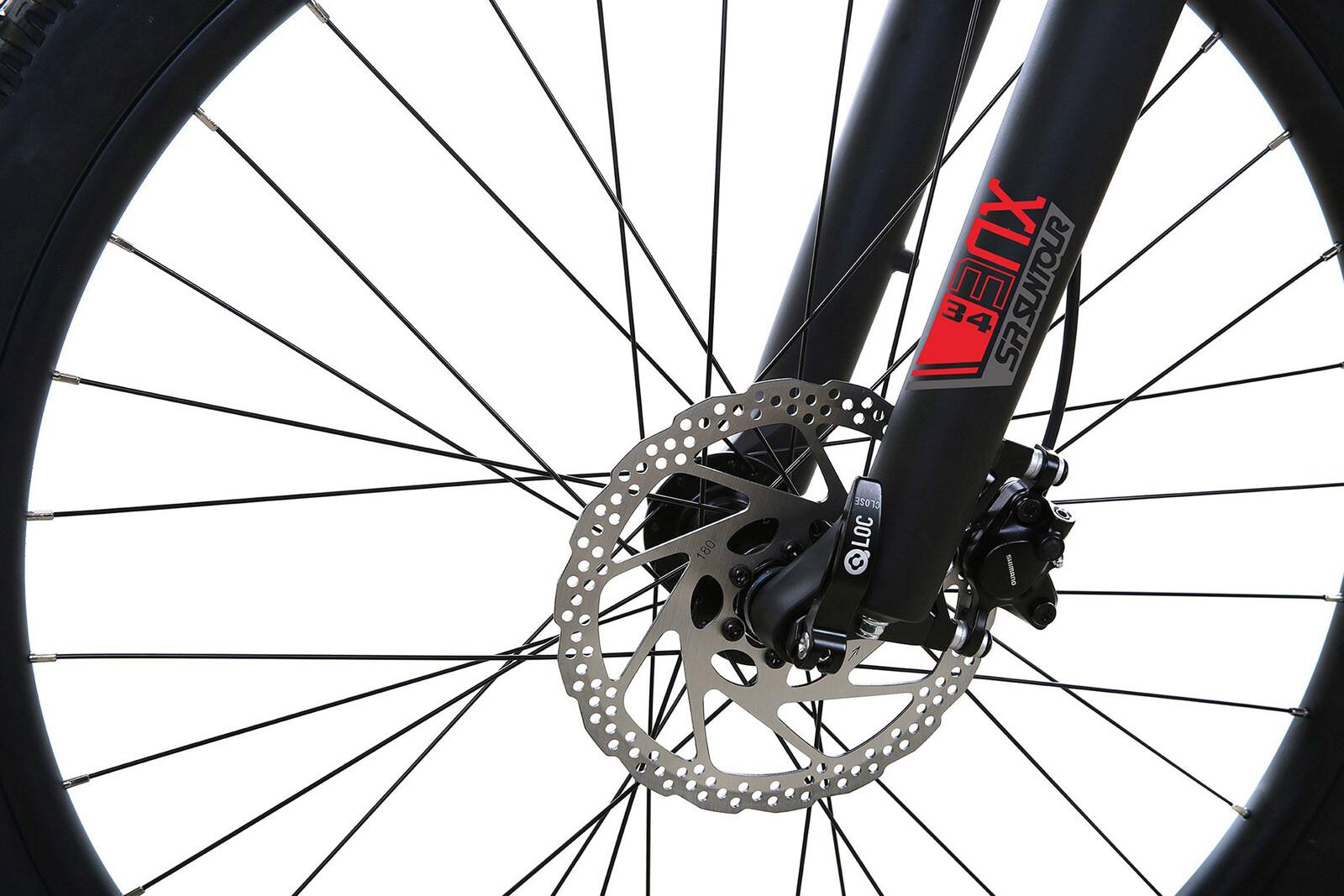 TOTEM Carry Pro 20" x 29" Dual Suspension Boost E-Bike : Grey/Black/Red
