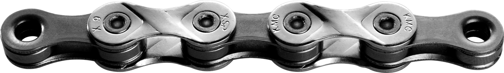 KMC X9 Silver/Grey Chain, Links x 114