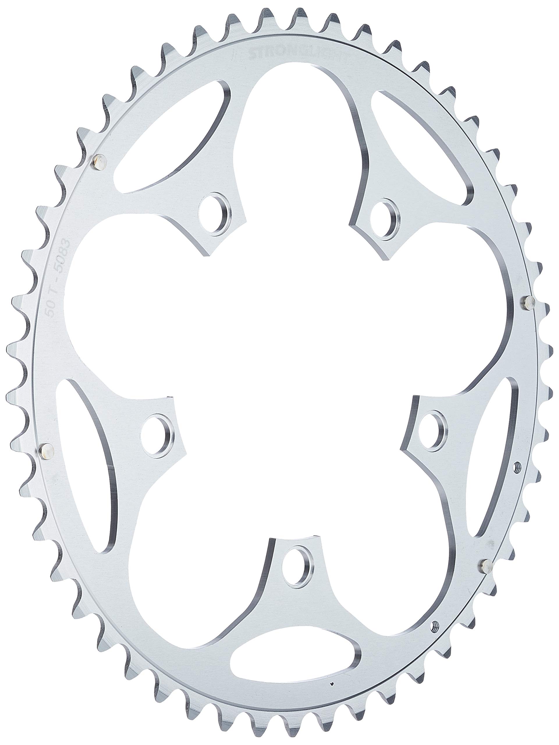 34T 5-Arm 110mm Chainring Silver Stronglight