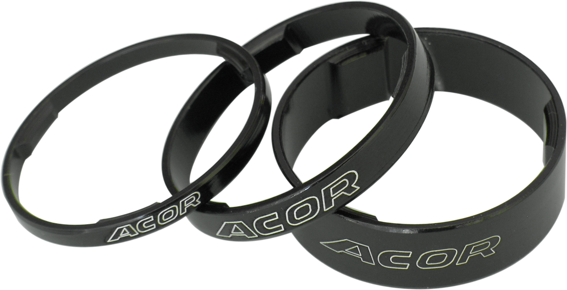 SM271065 Acor 5mm Black 1.1/8" Alloy Spacers (Bag Of 100)
