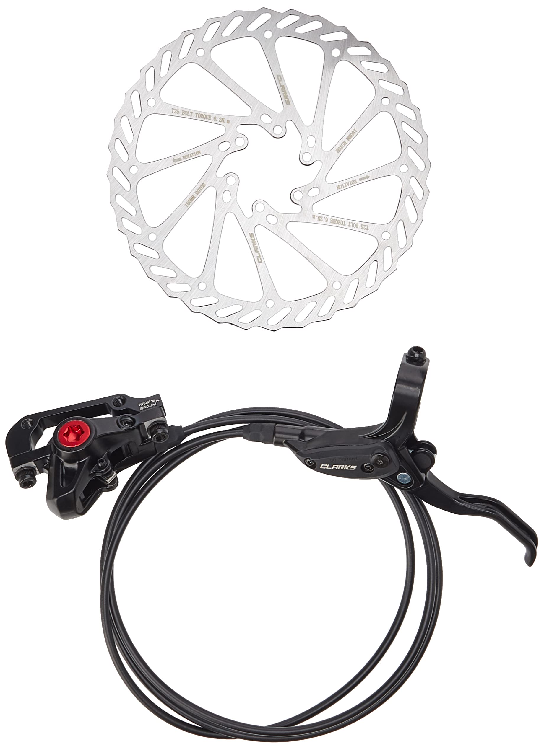 Clarks M2 Hydraulic Front & Rear Disc Brake SET 160mm