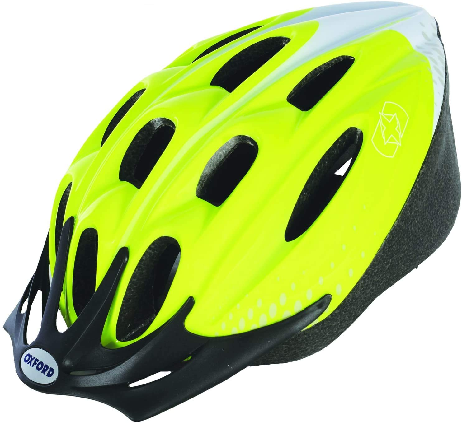 OXF15FM Oxford FLuro Yellow Medium 54-58cm F15 Helmet