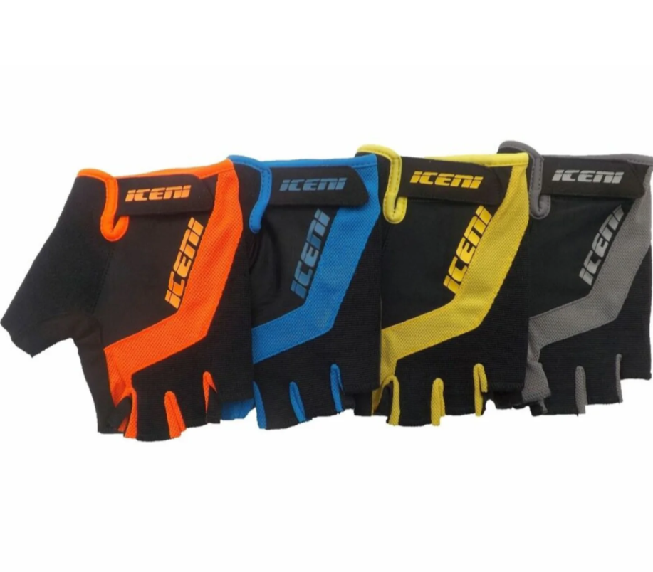 Iceni Cycling Mitts Yellow Small