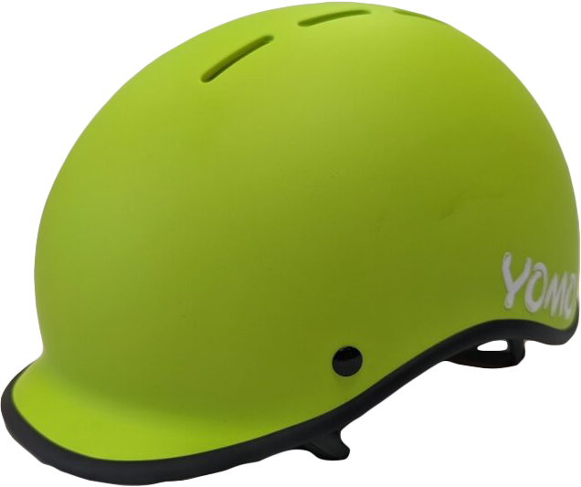 Yomo Helmet Matt Lime Green - Medium (53-56cm)