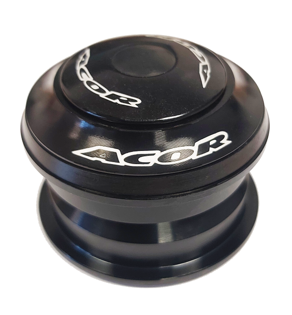 Acor 1.1/8" Alloy Semi-Integrated Headset : Black