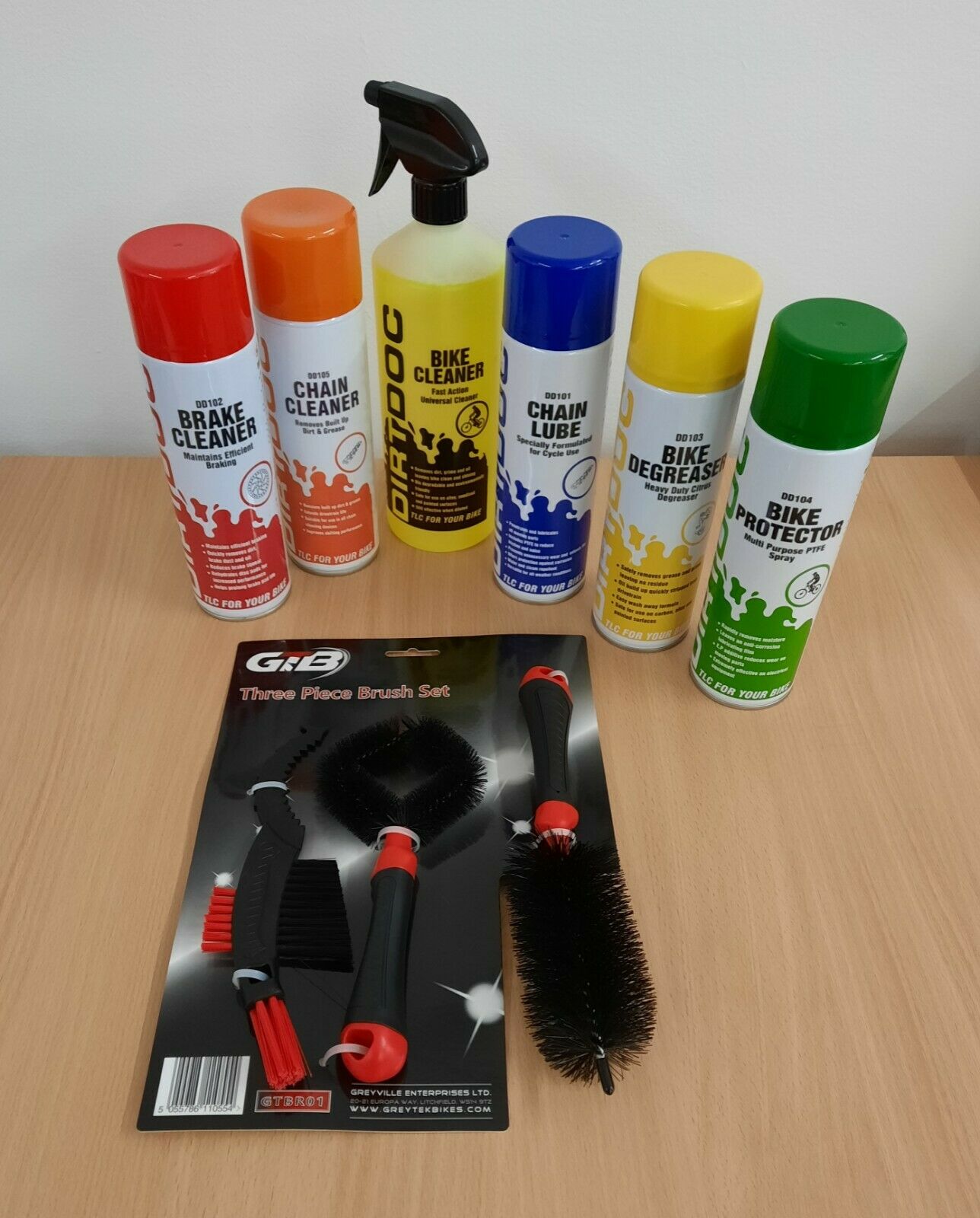 GTB Complete Bicycle Care Kit